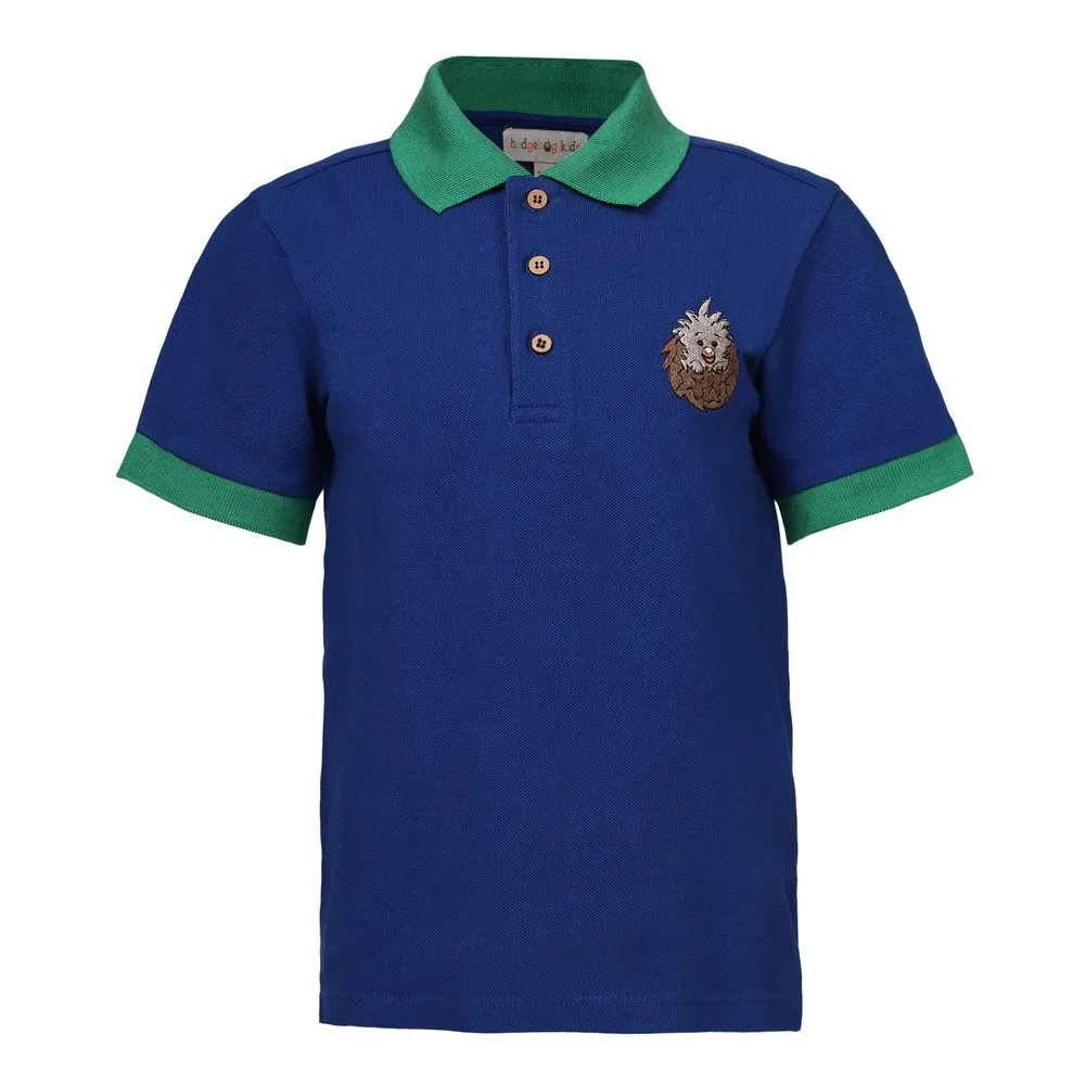Cecil polo t-shirt in Cobalt Blue
